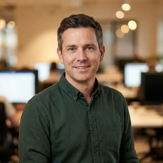 Daniel Carter, listed as Chief Technology Officer at Beacon Renditave, shown in a profile image